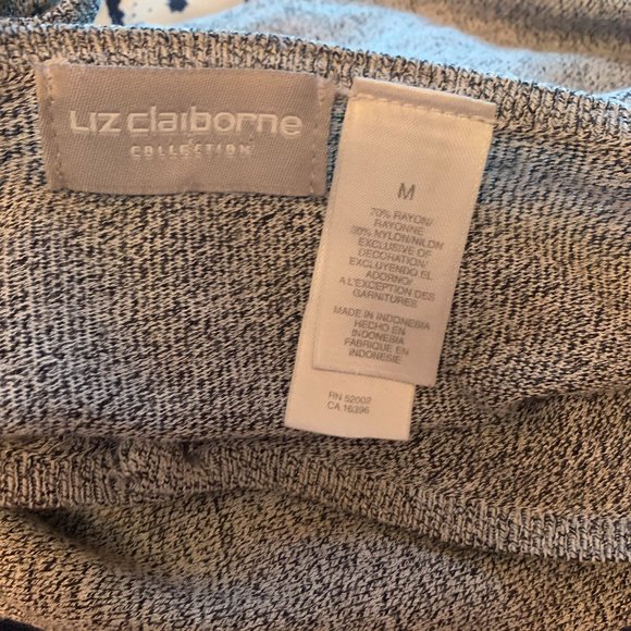 Liz Claiborne Argyle Sweater - Picture 5 of 6